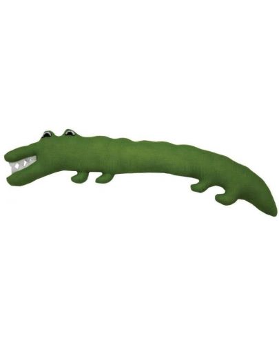 Детска плетена играчка EKO - Крокодил - 1
