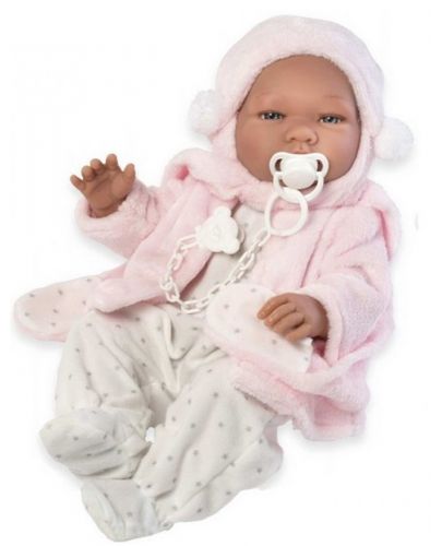 Кукла бебе Asi - Мария, с ританки и зимно палтенце, 43 cm - 1