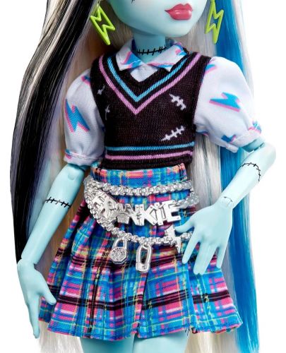 Кукла Monster High - Франки, с домашен любимец и аксесоари - 4