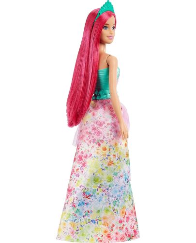 Кукла Barbie Dreamtopia - Със тъмнорозова коса - 4
