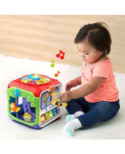 Бебешка играчка Vtech - Занимателен куб, със светлина и звук - 7