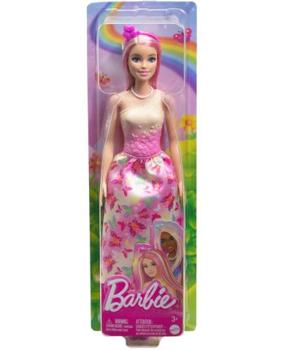 Кукла Barbie - Барби с розова коса - 6