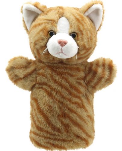 Кукла ръкавица The Puppet Company - Оранжева котка, 25 cm - 1