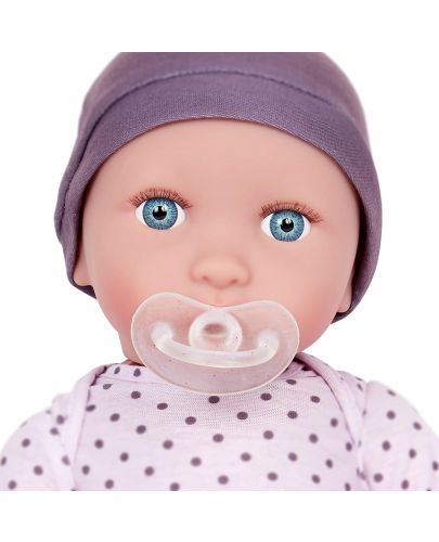 Кукла-бебе Battat Lulla Baby - С лилава пижама на точки и шапка - 2