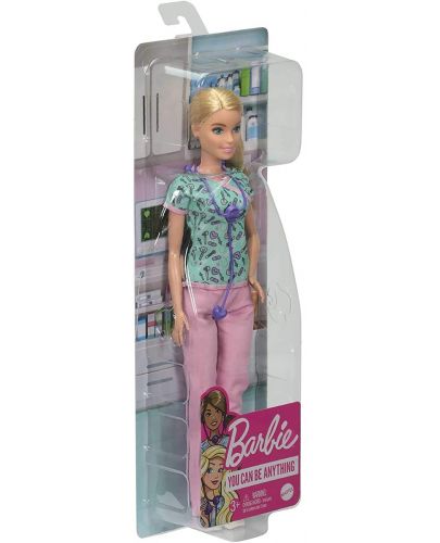 Кукла Mattel Barbie - С професия, Медицинска сестра - 2