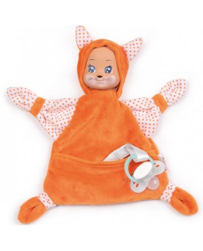 Кукла Smoby MiniKiss - Animal Cuddly, лисиче - 1