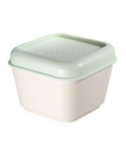 Кутия за храна Milan - 330 ml, със зелен капак - 1