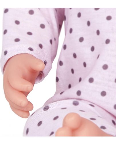 Кукла-бебе Battat Lulla Baby - С лилава пижама на точки и шапка - 3