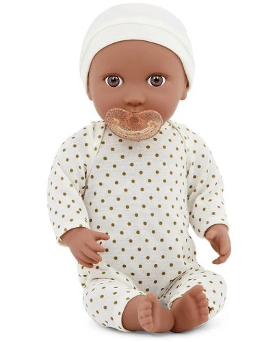 Кукла-бебе Battat Lulla Baby - С пижама на точки слонова кост и шапка - 1