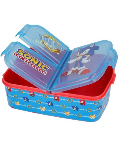 Кутия за храна Sonic - с 3 отделения - 2