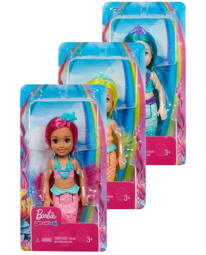 Кукла Mattel Barbie Dreamtopia - Малка русалка, асортимент - 5