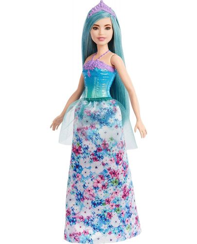 Кукла Barbie Dreamtopia - Със тюркоазена коса - 2