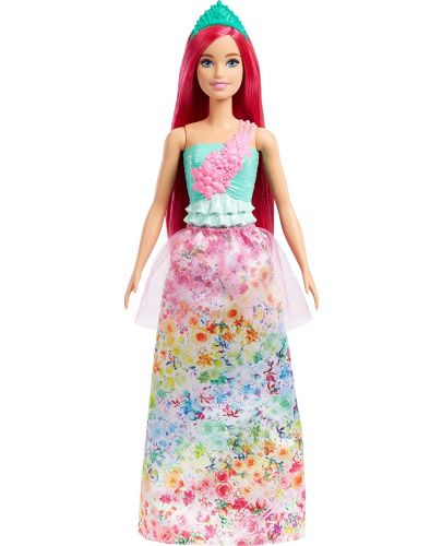 Кукла Barbie Dreamtopia - Със тъмнорозова коса - 1