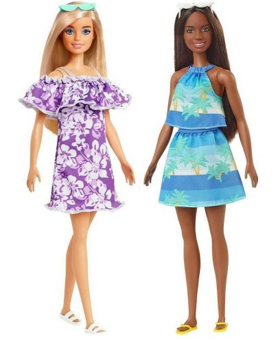 Кукла Barbie - С аксесоари за плаж, асортимент - 1