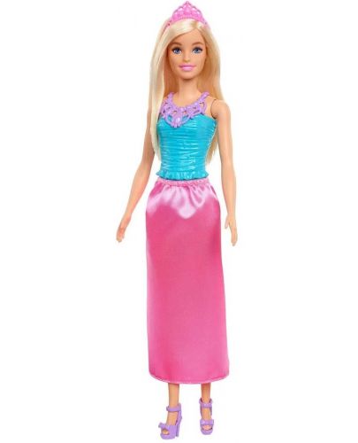 Кукла Mattel Barbie - Принцеса с розова пола - 1