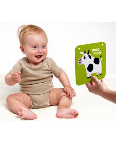 Кутия с бебешки контрастни карти Banana Panda - 6м+/9м+ - 3