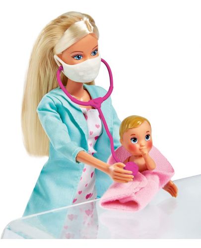 Кукла Simba Toys Steffi Love - Стефи, детски лекар - 3
