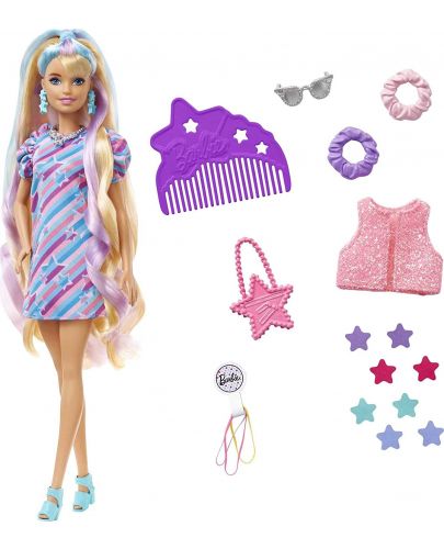 Кукла Barbie Totally hair - С руса коса и аксесоари - 2