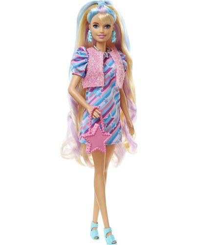 Кукла Barbie Totally hair - С руса коса и аксесоари - 3