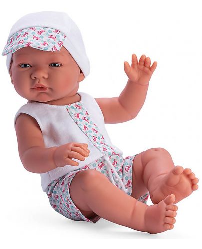 Кукла Asi - Бебе Пабло, с плажен тоалет, 43 cm - 1