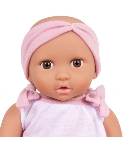 Кукла-бебе Battat Lulla Baby - С боди, биберон с брокат и лента за глава - 4