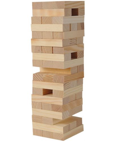 Дървена игра Eichhorn - Балансова кула - 1