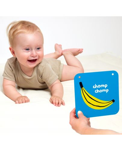 Кутия с бебешки контрастни карти Banana Panda - 6м+/9м+ - 4