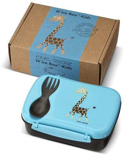  Кутия за храна Carl Oscar - Жирафче, 600 ml, охлаждаща  - 4