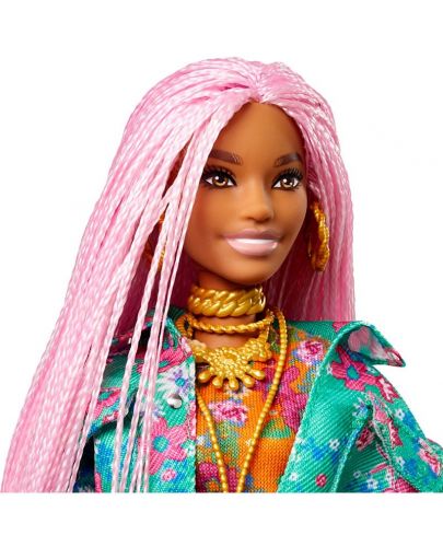 Кукла Mattel Barbie Extra - С розови плитки и аксесоари - 3