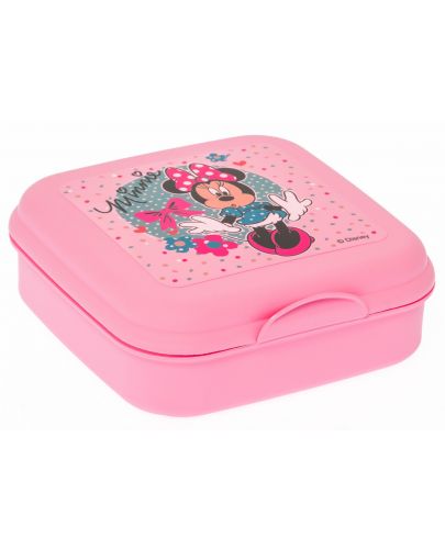 Кутия за сандвичи Disney - Мини Маус, пластмасова - 1