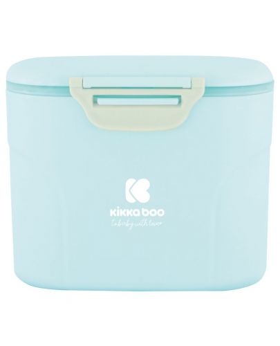 Kikkaboo Кутия за съхранение на сухо мляко с лъжичка 160гр. Синя - 1