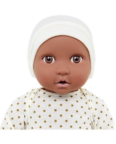 Кукла-бебе Battat Lulla Baby - С пижама на точки слонова кост и шапка - 3