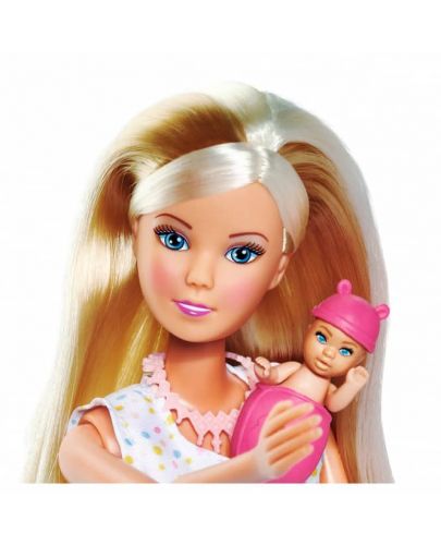 Кукла Simba Toys Steffi Love - Стефи в бебешка стая, 20 аксесоара - 4