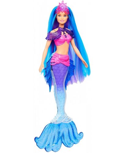 Кукла Barbie - Русалка Malibu, с аксесоари - 2