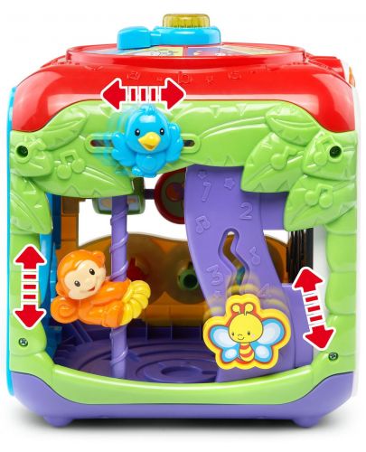 Бебешка играчка Vtech - Занимателен куб, със светлина и звук - 2