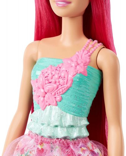 Кукла Barbie Dreamtopia - Със тъмнорозова коса - 3
