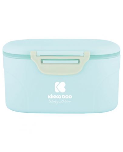 Кутия за съхранение на сухо мляко Kikka Boo - 130 g, с лъжичка, синя - 1