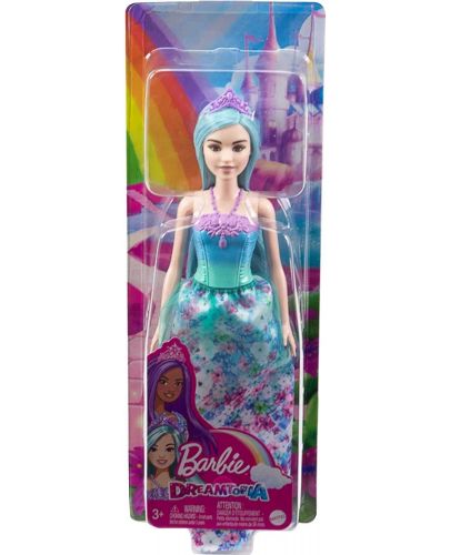Кукла Barbie Dreamtopia - Със тюркоазена коса - 5