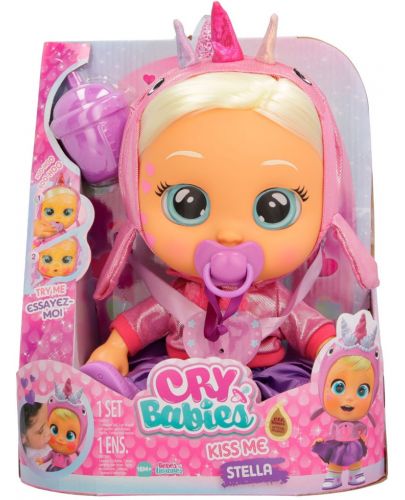 Кукла със сълзи за целувки IMC Toys Cry Babies - Kiss me Stella - 8