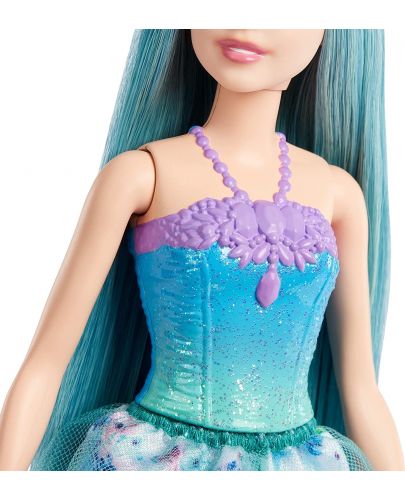 Кукла Barbie Dreamtopia - Със тюркоазена коса - 4