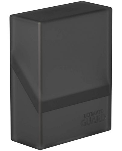 Кутия за карти Ultimate Guard Boulder Deck Case Standard Size - Onyx (40 бр.) - 1