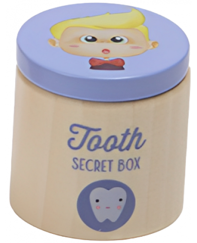 Кутия за зъбки Eurekakids - Светлолилаво - 1
