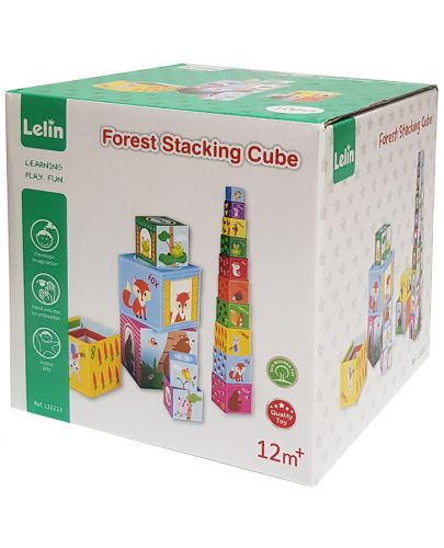Кубчета за деца Lelin - Животни - 4
