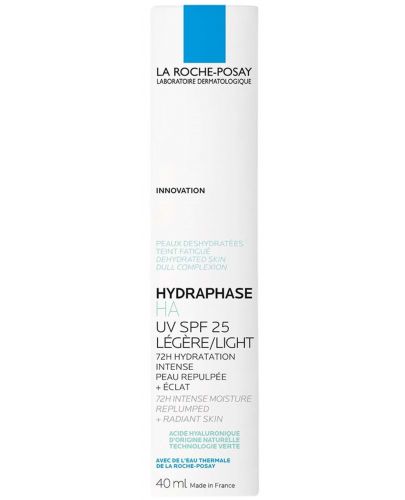 La Roche-Posay Hydraphase HA Лек хидратиращ крем, SPF 25, 40 ml - 2