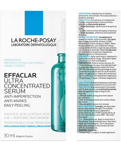 La Roche-Posay Effaclar Ултраконцентриран серум, 30 ml - 3