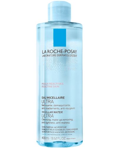 La Roche-Posay Мицеларна вода Ultra, реактивна кожа, 400 ml - 1