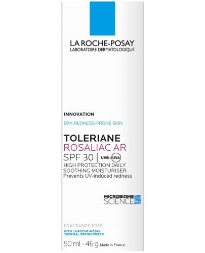 La Roche-Posay Toleriane Rosaliac AR Дневен успокояващ крем, SPF 30, 50 ml - 2