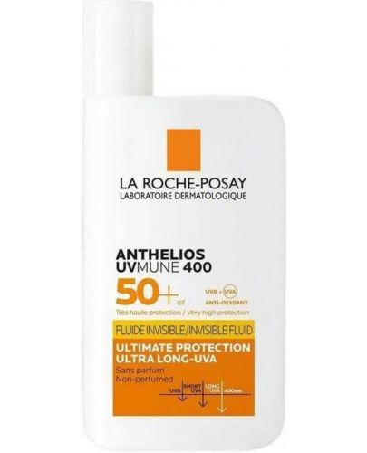 La Roche-Posay Anthelios Флуид за лице UVMune 400, SPF 50+, 50 ml - 1