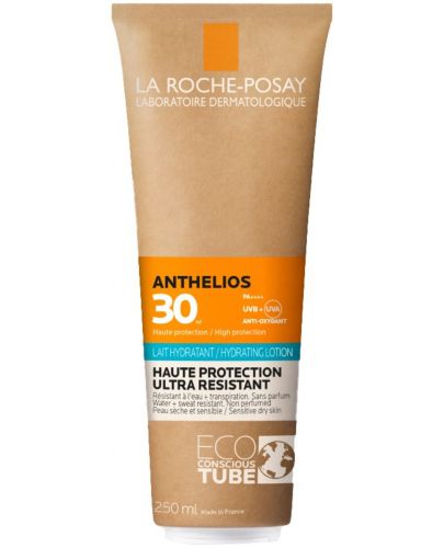La Roche-Posay Anthelios Хидратиращо мляко за тяло, SPF 30, 250 ml - 1