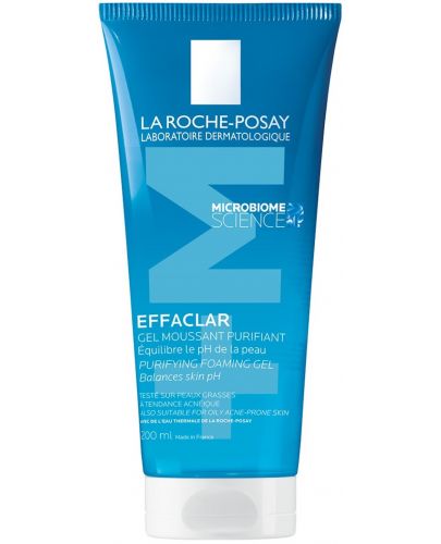La Roche-Posay Effaclar Измиващ гел за лице, 200 ml - 1